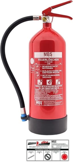 MBS FIRE MBS FIRE ABF Fettbrandlöscher 6 l
