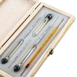 Tefeler Tefeler Alkoholmeter 3er-Set mit Thermometer