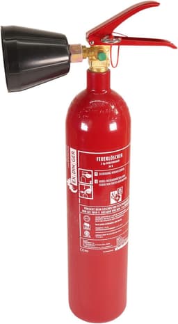 HausundWerkstatt24 GS-2X CO₂-Feuerlöscher 2 kg Schneerohr