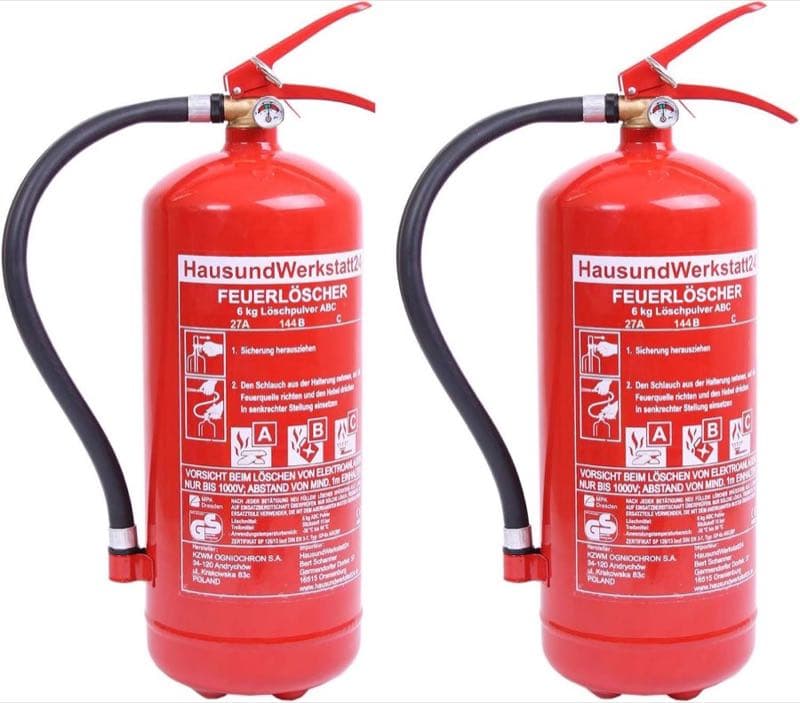 Doppelpack GP-6X 6 kg Pulver ABC