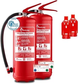 FireLoq 2× 6 kg Pulver Dauerdruck
