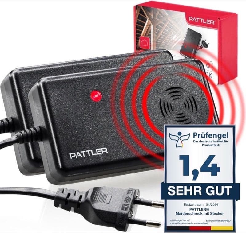 PATTLER Marderschreck Steckdose 2er-Pack