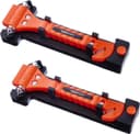 Amazon Basics Notfall-Gurtschneider und Fensterhammer, 2er-Pack