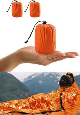 HONYAO HONYAO Survival-Biwaksack 2er-Pack