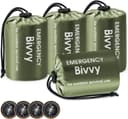 Esky Notfall-Biwaksack 4er-Pack (Grün)