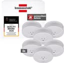 Brennenstuhl Rauchmelder Set 6× RM C 9010