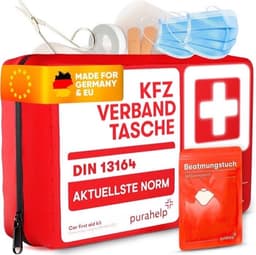 PURAHELP Erste-Hilfe-Set mit Belüftungstuch