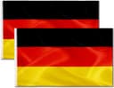 Dreamark 2 Stück Deutschland Fahne 90×150 cm