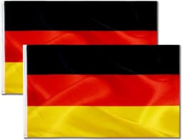 Dreamark Dreamark 2 Stück Deutschland Fahne 90×150 cm