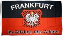Digni Fanflagge Frankfurt Im Zeichen des Adlers 90×150 cm