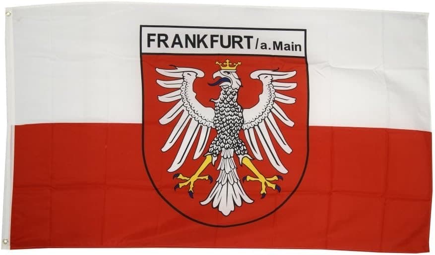 Flaggenfritze Stadtflagge Frankfurt 90×150 cm