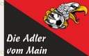 U24 Adler vom Main Hissflagge 90×150 cm
