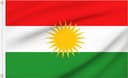Woiltryn Kurdistan-Flagge Ösen
