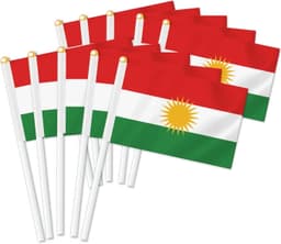Petite Pine Petite Pine 25× Kurdistan-Handflagge