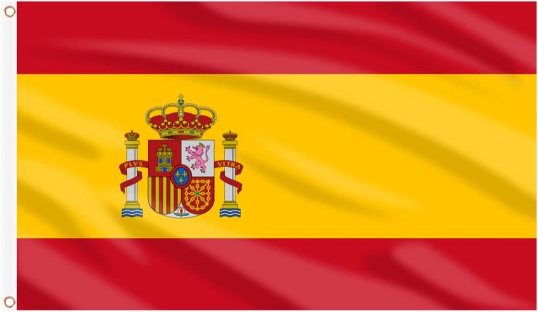 AhfuLife Spanien-Flagge 150×90 cm
