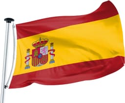 FLAGLY Spanien-Flagge 100×150 cm 160 g/m²