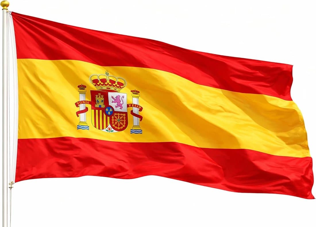 TK Gruppe Spanien-Flagge 90×150 cm WM 2026