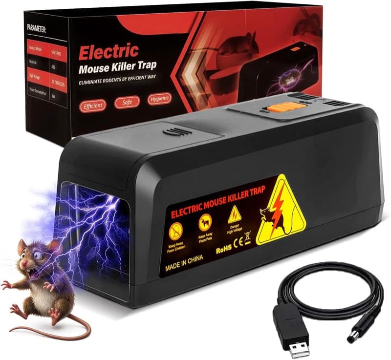 YETEE Elektrische Rattenfalle 2800 V