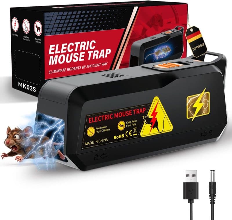 YETEE Rattenfalle Elektrisch 1800 V