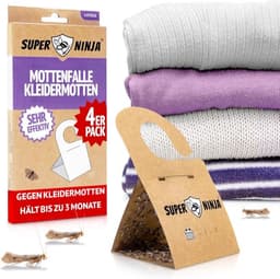 Super Ninja Super Ninja Kleidermottenfalle 4er