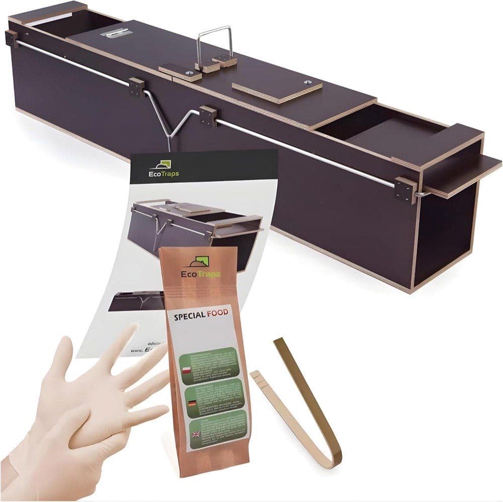 EcoTraps Holzfalle 120 cm