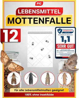 PIC PIC Lebensmittelmotten Falle 12 Stück