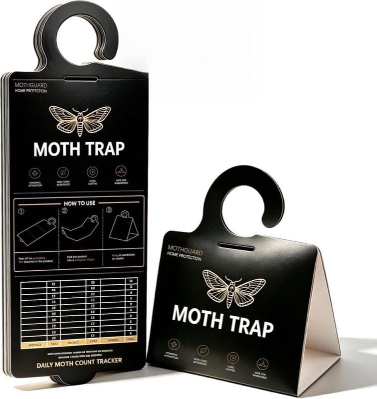 HOAMZ Pheromon-Mottenfalle 20 Stück