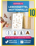 GEROBUG Lebensmittelmotten-Falle 10 Stück