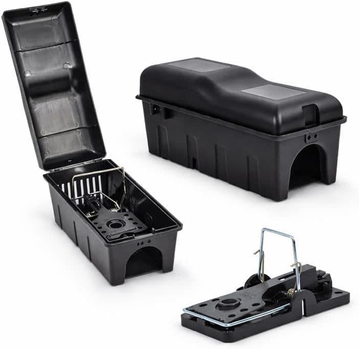 Köder-Discount Set 2× Station & 2× Falle
