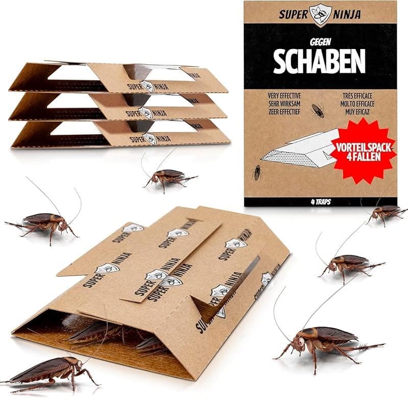 Super Ninja Schabenfalle 4 Stück