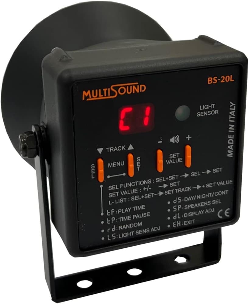 MultiSound BS-20L akustische Vogelabwehr