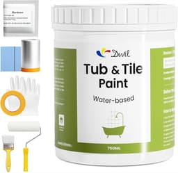 DWIL DWIL Badewannenlack Weiß-Set