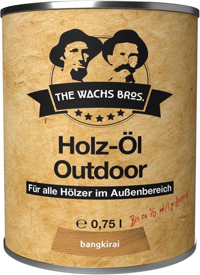 THE WACHS BROS. Bangkirai-Holzöl 0,75 L