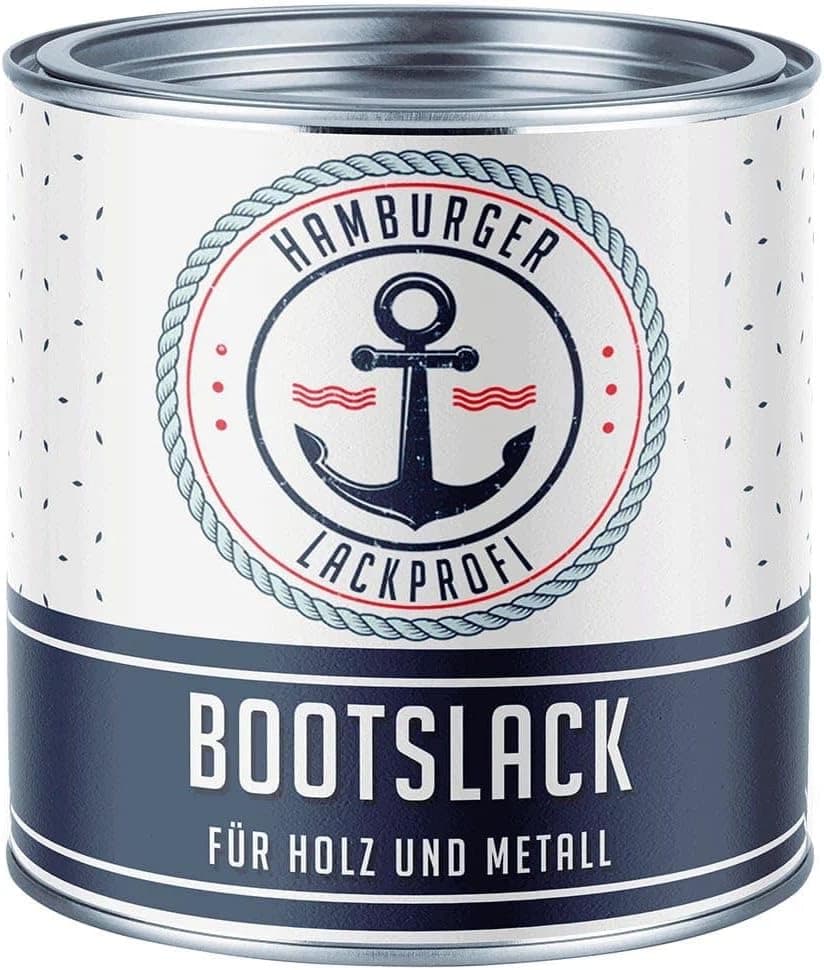 HLP 2K Bootslack matt RAL 9010 GFK