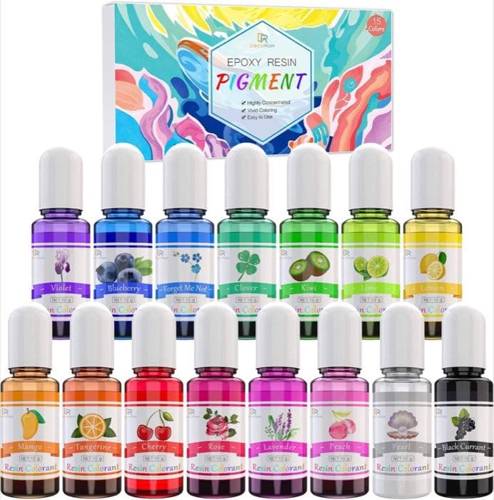 DecorRom Flüssigfarbstoff 15 × 10 ml