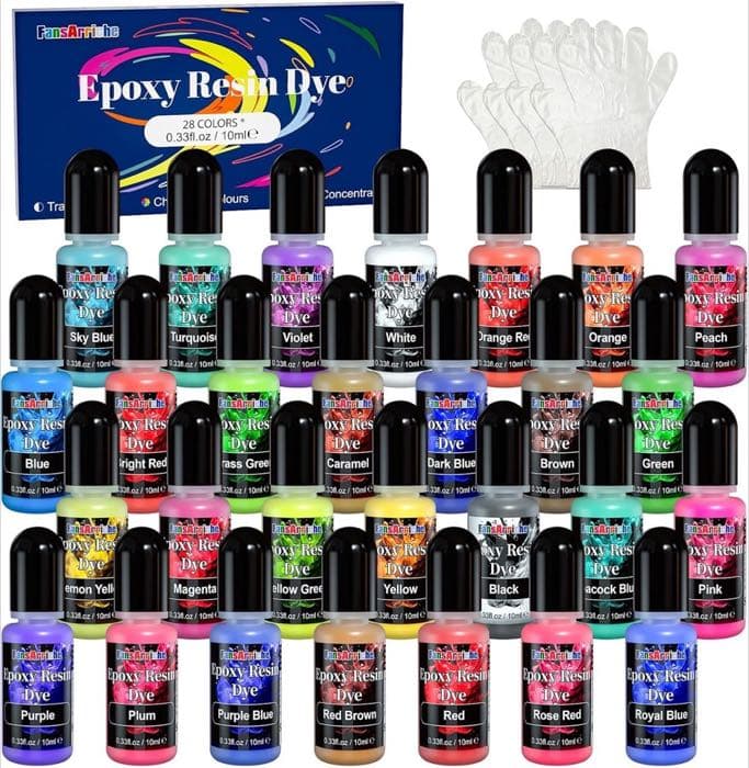 FansArriche Flüssigfarbstoff 28 × 10 ml
