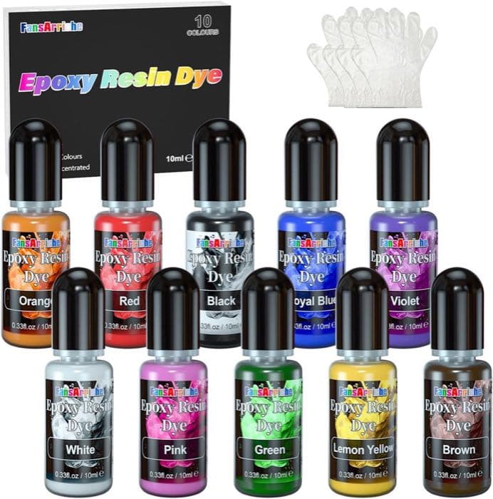 FansArriche Flüssigfarbstoff 10 Farben