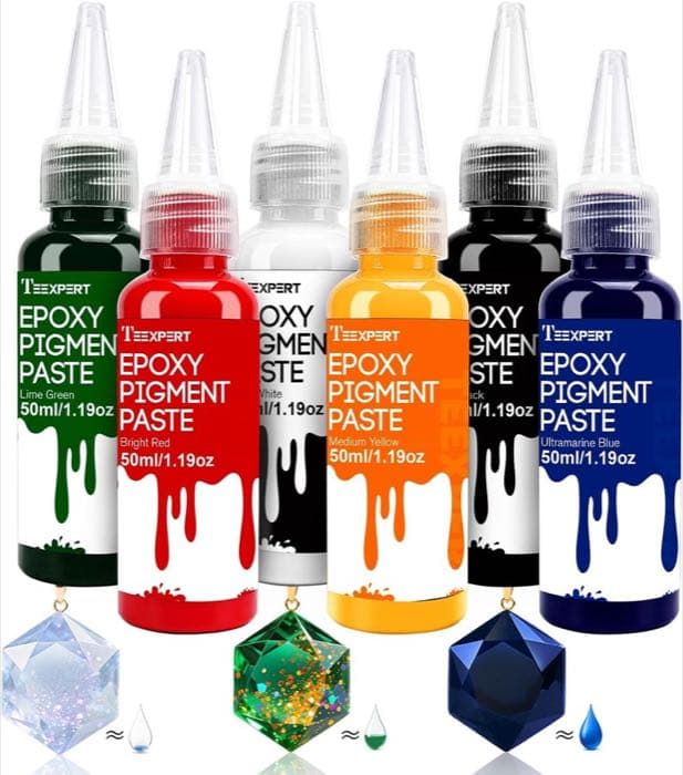 Teexpert Pigmentpaste 6 Farben 300 ml