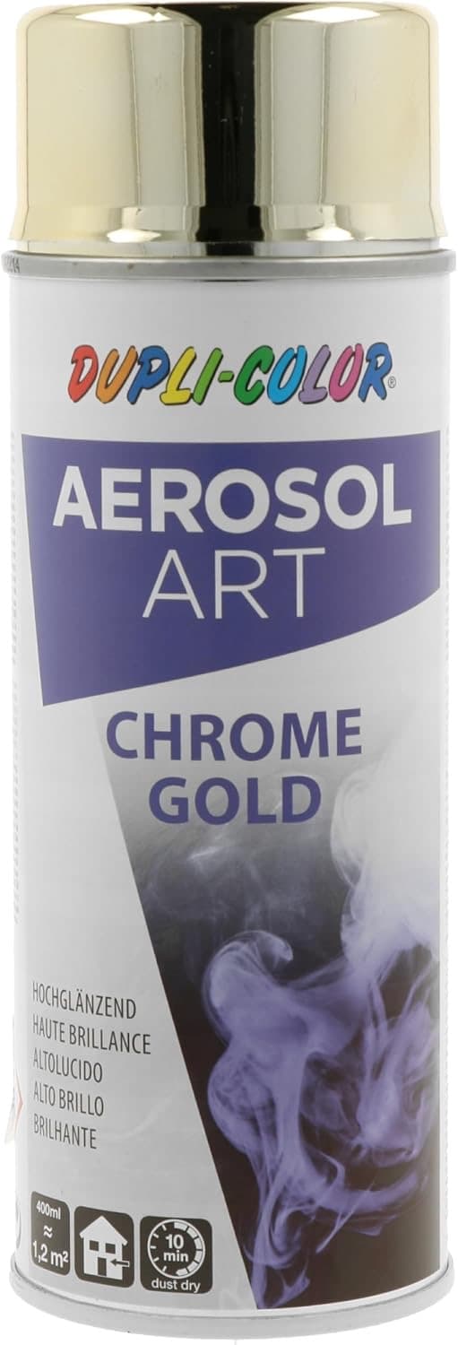 DUPLI-COLOR Aerosol Art Chrome Gold