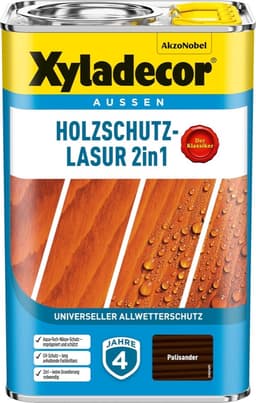 Xyladecor Xyladecor Holzschutz-Lasur 2in1 Palisander 4 l