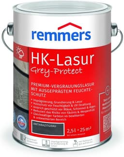 Remmers Remmers HK-Lasur Grey-Protect Anthrazitgrau 2,5 l
