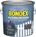 Bondex Holzfarbe Außen Anthrazit 2,5 l