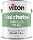 Viton Holzfarbe Salbeigrün RAL 6021 3in1