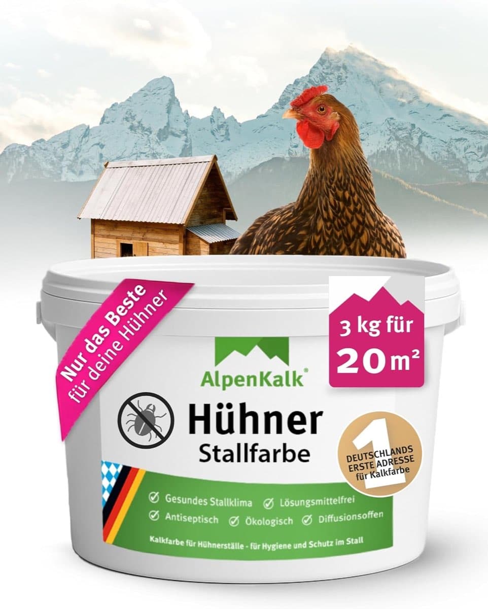 AlpenKalk Hühnerstallfarbe 3 kg