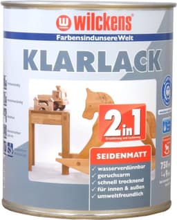 Wilckens Wilckens 2in1 Klarlack seidenmatt 750 ml