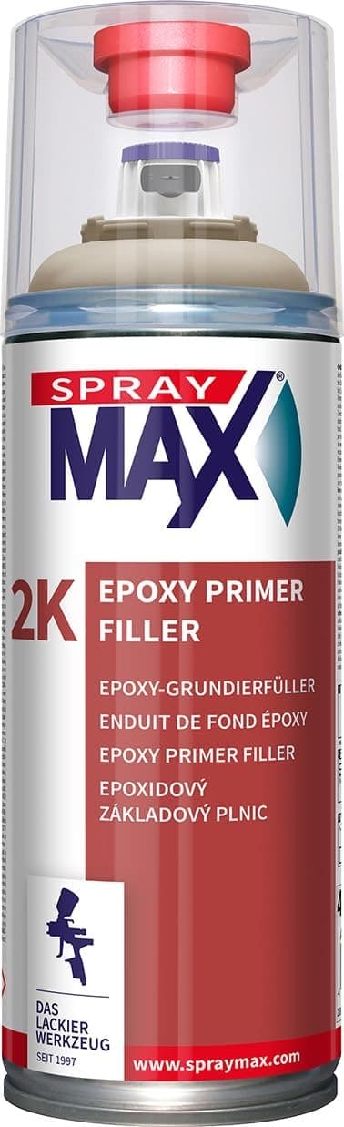 SprayMax 2K Epoxy-Grundierfüller schwarz 400 ml