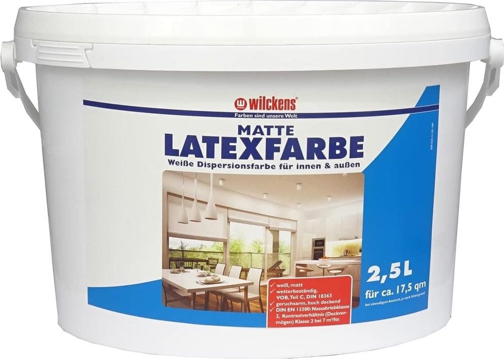 Wilckens Latexfarbe matt 2,5 l