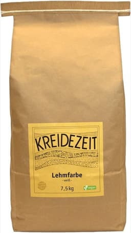 Kreidezeit Kreidezeit Lehmfarbe weiß 7,5 kg