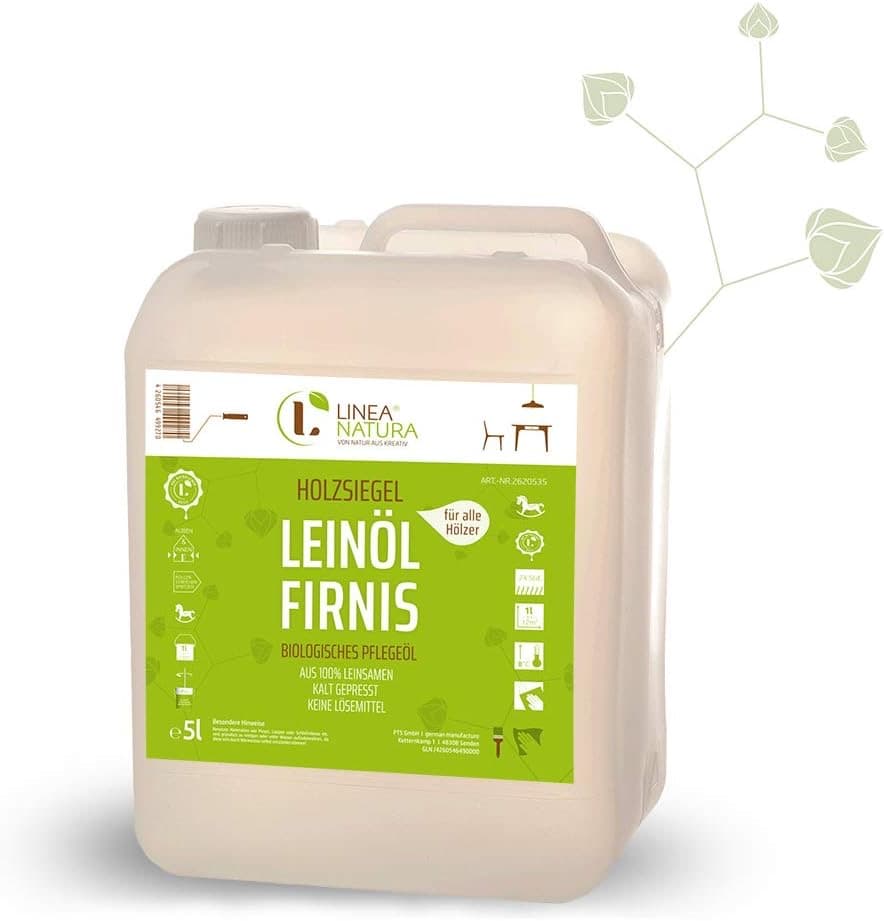 LINEA NATURA Leinöl-Firnis 5 l