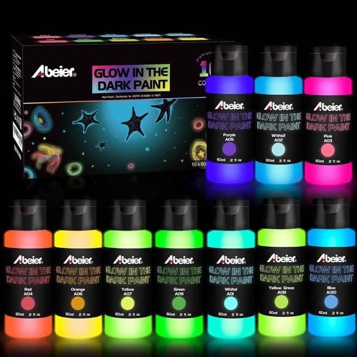 ABEIER Nachtleuchtend Acryl 10×60 ml